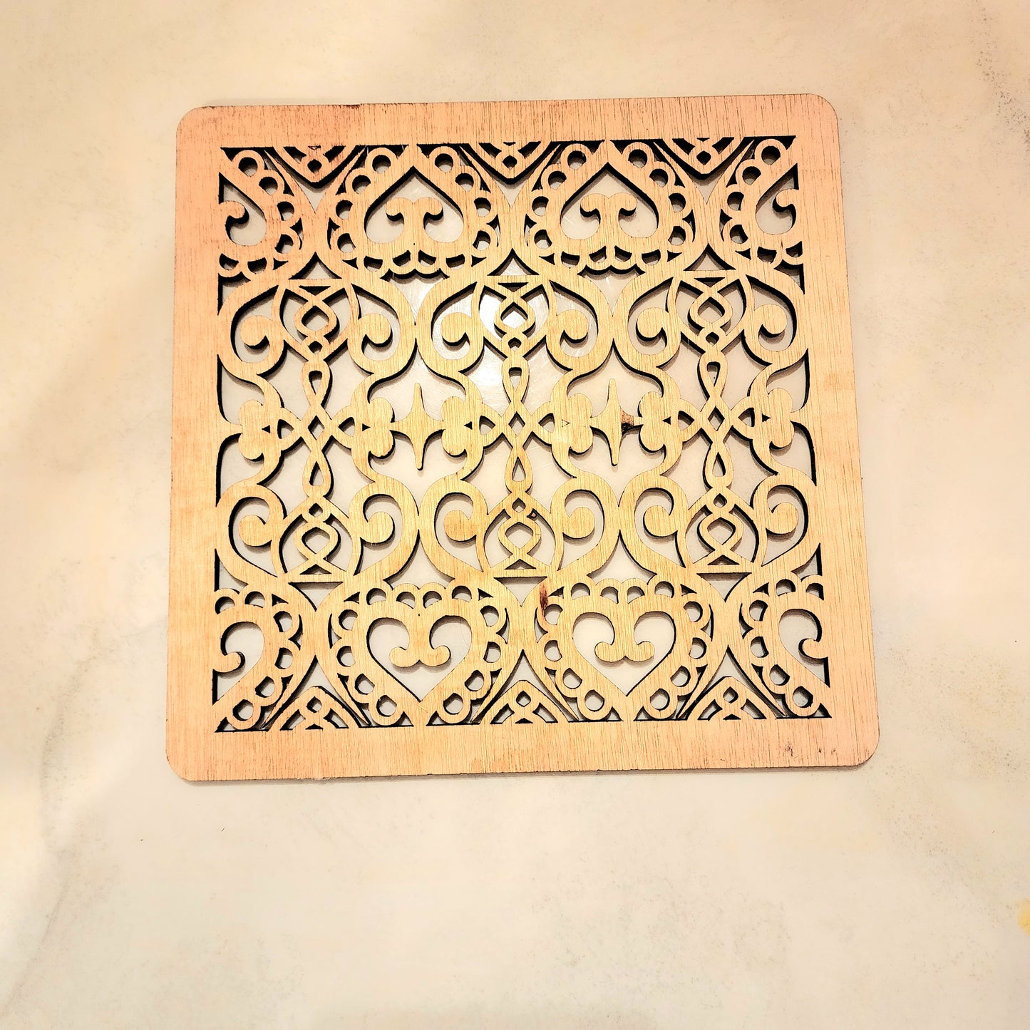 Decorative wooden panel