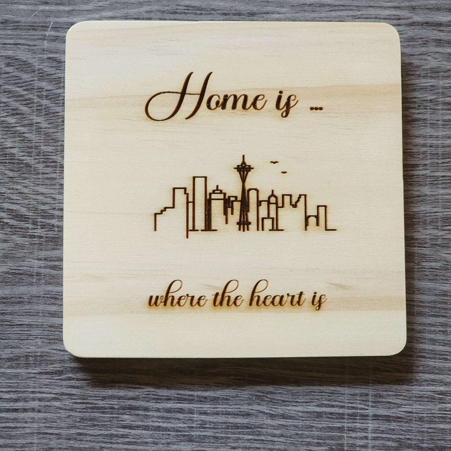 Wooden Coasters - Washington Designs